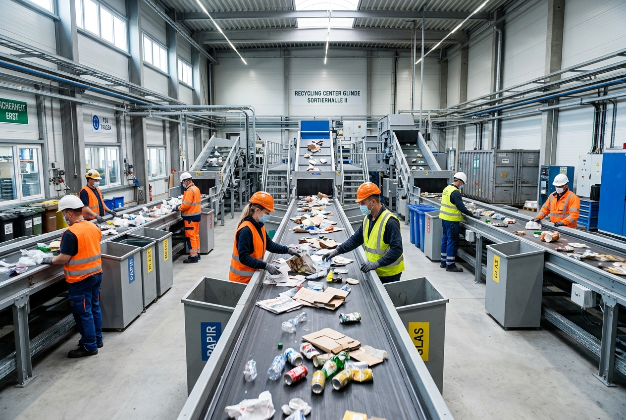 Mitarbeiter (m/w/d) Vollzeit für Recycling Sortierung ab sofort in Glinde gesucht